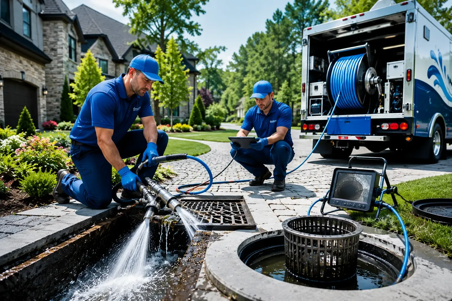 Local outdoor drain cleaning professionals in Garrett, KY